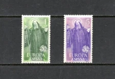S0375   Spain   1965      St. Benedict     2v.   MNH