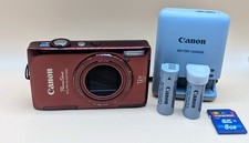 Canon PowerShot ELPH 510 HS Digital Camera, Touchscreen, With charger. Red VGC.