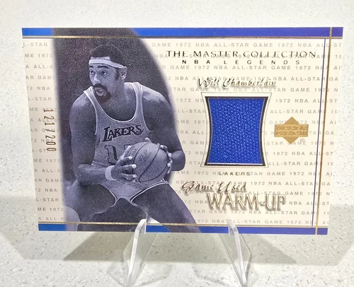 WILT CHAMBERLAIN 2000 UD The Master Collection NBA Legend 1972 AS warm-up /200