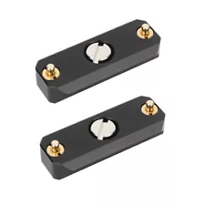2Pcs CAMVATE 2" Length QR NATO Safety Rail w/1/4" Anti-Twist Screw fr Camera Rig