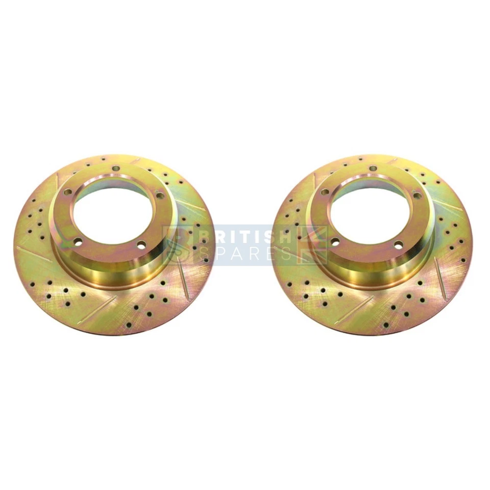 FRONT & REAR PERFORMANCE BRAKE DISCS & EBC PADS FOR DEFENDER 90 - Image 2 of 4