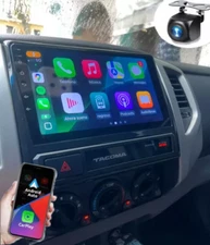 9"QLED Android For Toyota Tacoma 05-13 Bluetooth Stereo Radio WiFi GPS SWC+Cam