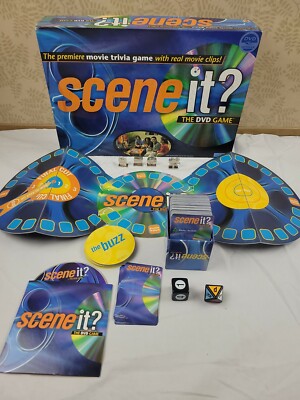 Scene It the DVD Game The Premiere Movie Edition Original 2003 VGC