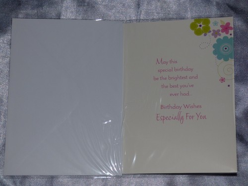 FEMALE BIRTHDAY CARD CUTE TRADITIONAL GIRL CHILD ADULT YOUNG OLD OPEN GENERAL - Picture 23 of 57
