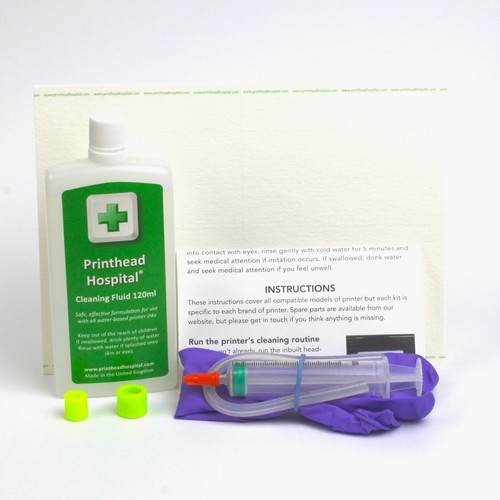 Inkjet Cleaning Kit for Canon Printers Unblocks Print Head Nozzles - 第 1/3 張圖片