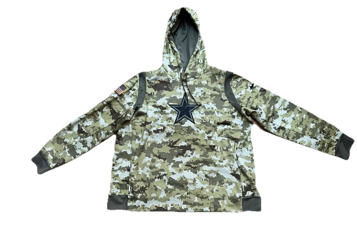 Cowboys Apparel Dallas Cowboys Camouflage Hoodie Nike NFL Dallas