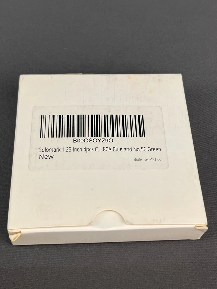 New Solomark 1.25 Inch 4pcs Color Filter Set for Telescope Eyepiece (2C) - Image 4 of 4