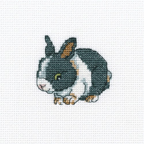 Cute rabbit H262 RTO Counted Cross Stitch Kit - Picture 1 of 2