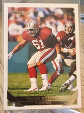 1993 Topps Gold Jesse Sapolu #387 San Francisco 49ers