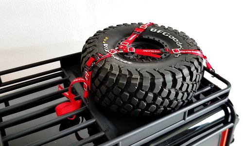 1/10 RC Crawler Spare Tire Wheel Anti-Slip Belt for Axial TRX4 Tire - Picture 9 of 11