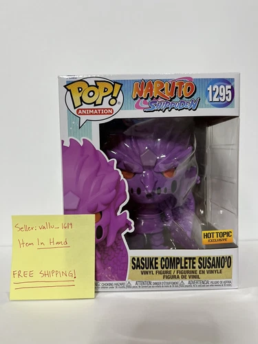 Funko Pop Naruto Shippuden Sasuke Complete Susanoo #1295 ✅IN HAND ✅FREE SHIPPING