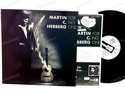 Martin C. Herberg - For No One GER LP 1982 + Insert '