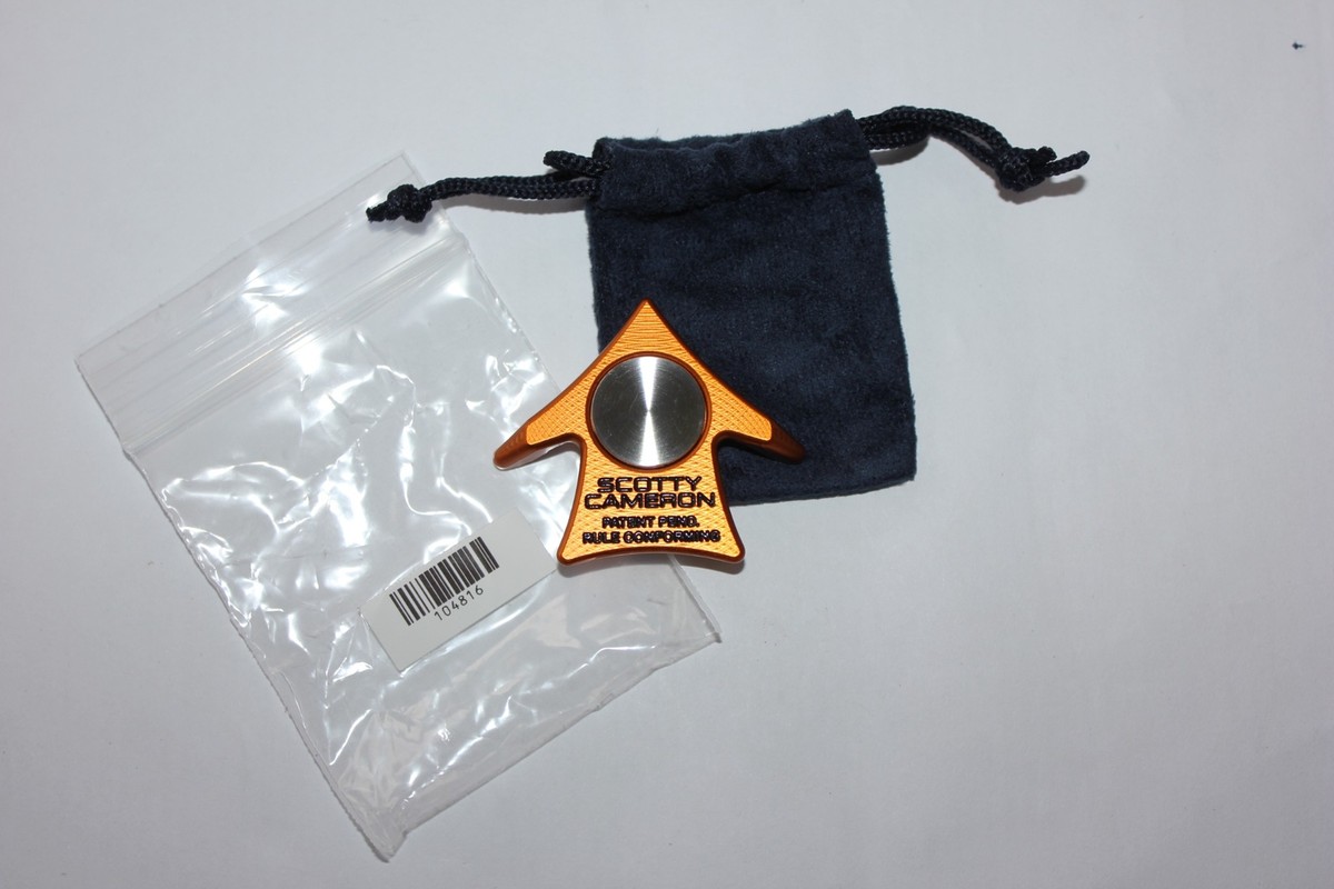 NEW SCOTTY CAMERON AERO ALIGNMENT TOOL - BRIGHT DIP ORANGE NEW SCOTTY CAMERON AERO ALIGNMENT TOOL - BRIGHT DIP ORANGE