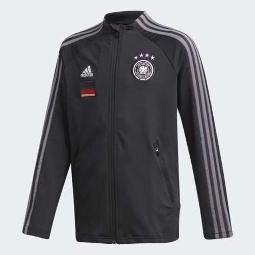BNWT Germany Boy's Football Jacket (Size 11-12Y) adidas Anthem Jacket - New - Picture 1 of 2