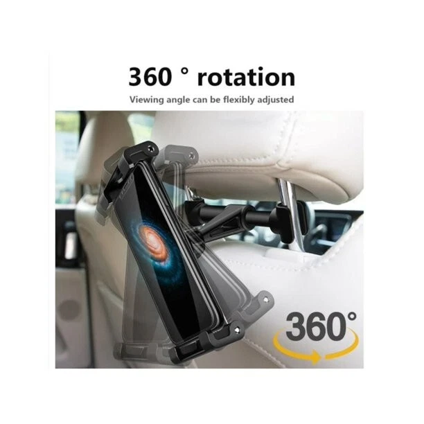 Car Backseat Tablet Headrest Holder for Android and iPad Pro Mini, Cellphones - Image 3 of 4