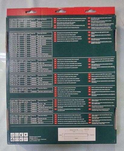Sägeband Metabo 0909029180 Bandsägeblatt 3380x6x0.5 6 Zähne/Zoll NEU - Bild 5 von 6
