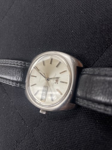 IWC Steel 1970's Electronic Tuning Fork Watch “Accutronic” With Date/Day - Picture 14 of 15