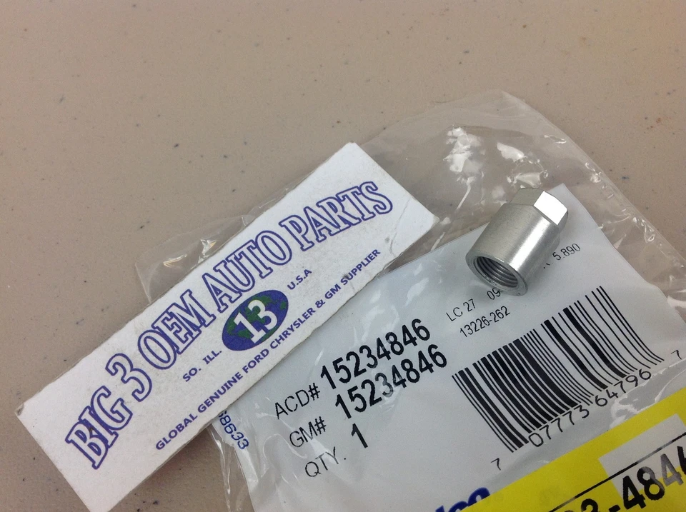 Chevrolet GMC Pontiac Buick Cadillac TIRE PRESSURE INDICATOR SENSOR NUT new OEM - Image 3 of 3