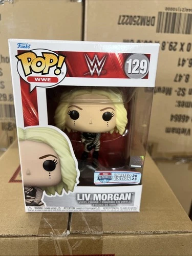 Funko Pop #129 WWE Liv Morgan Fun On The Run 2023 Limited Edition Vinyl Figure