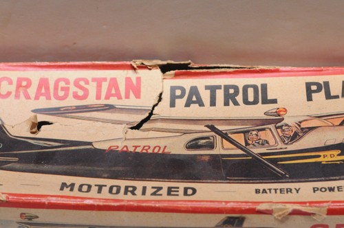 CRAGSTAN MOTORIZED PATROL PLANE REMOTE CONTOL VINTAGE - Picture 4 of 14