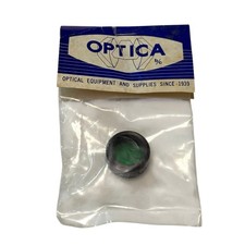 Optica b/c Green Telescope Color Filter - Size Medium - VTG NOS Optical Glass