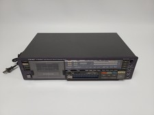 Vintage 1980s Teac V-909RX Stereo Cassette Deck Tested, Left Lower Volume 