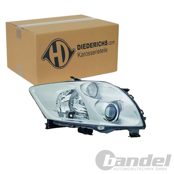 Diederichs Halogen Scheinwerfer Mit Lwr-Motor Rechts FüR Toyota Auris | 6619080-image