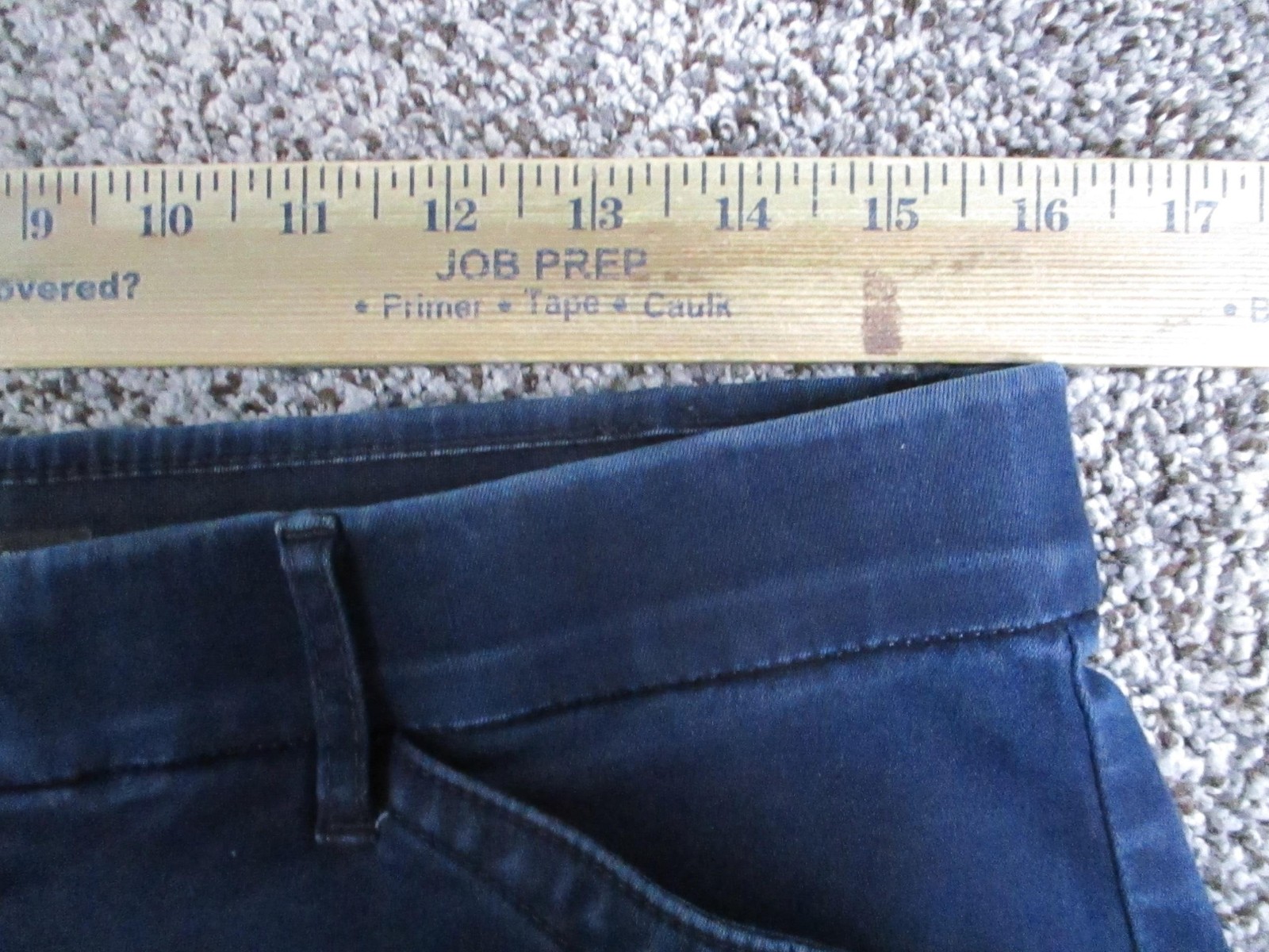 Lee Pants Womens 12 Blue Straight Leg Flex Motion Mid Rise Chino 32x30 thumbnail 7
