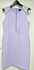 J Crew Lavender Purple Sleeveless Portfolio Sheath Dress Side Pockets NWOT  14