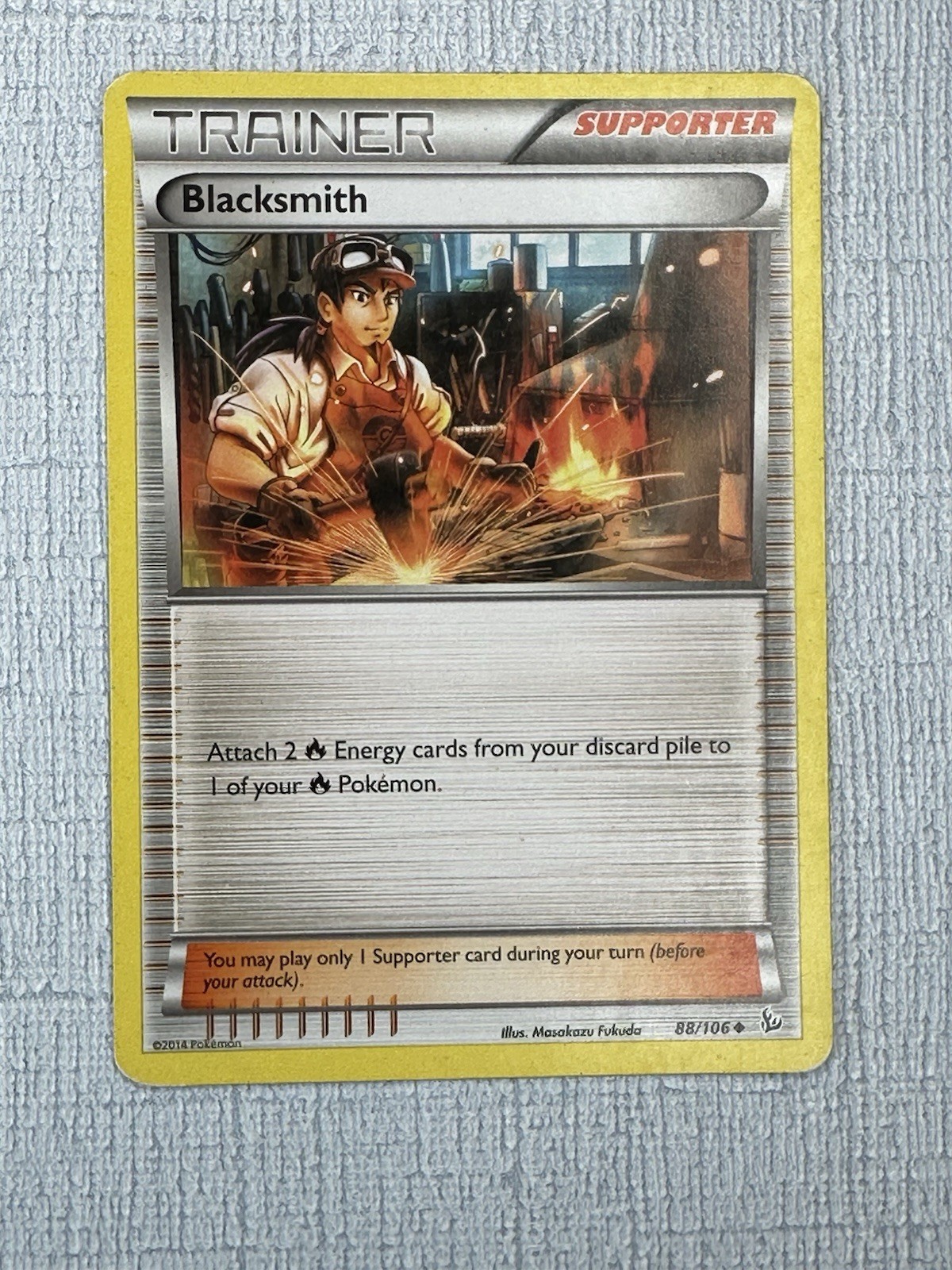 Blacksmith - 88/121 - Flashfire - Pokemon TCG - LP