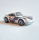 Vintage Hot Wheels P-911 Porsche Turbo 6 Martini Racing Livery