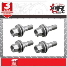 Febi Radschraube - M12x1.25 X 58mm - Passend für Citroen, Fiat, Peugeot, Opel x4