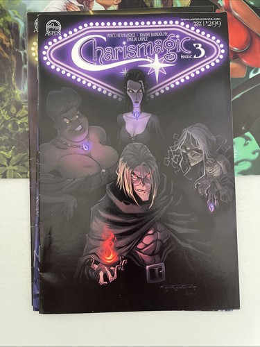 CHARISMAGIC. NUMBER'S 1-6. (6 ISSUE 2011-2012 HIGH GRADE LOT). ASPEN COMICS. - Picture 4 of 19