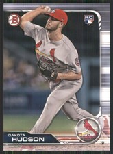 2019 Bowman #73 Dakota Hudson RC St. Louis Cardinals 3462