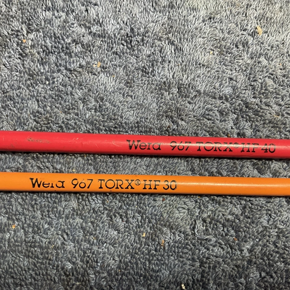 Lot Of 4 Wera 967 & Hex Plus HF (Holding Function) Ball End L Shaped - Image 2 of 4