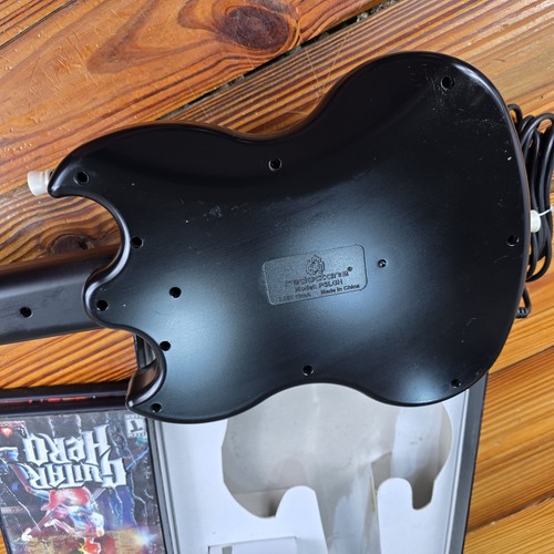 Playstation 2 PS2 Guitar Hero Bundle PSLGH Controller (2)-Games & BOX Tested!! - Picture 14 of 24