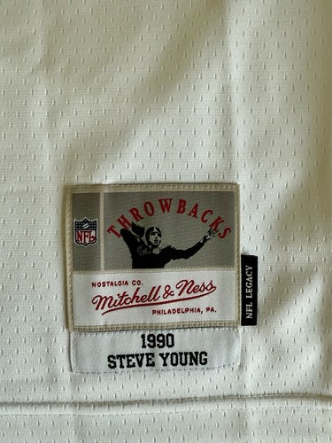 Steve Young signiertes San Francisco 49ers Authentic Mitchell & Ness Trikot Fanatics - Bild 5 von 7