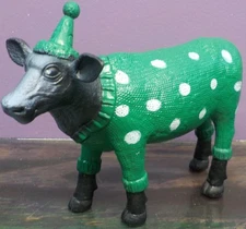 ANKYO BIRTHDAY COW 4" TOY FIGURE - PARTY ANIMAL