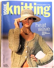 Vogue Knitting International magazines, choose one or many, vol disc, 1982-2004