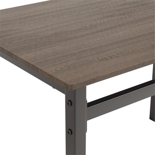 Coaster Lana 5-piece Wood Top Dining Set Dark Brown and Matte Black - Picture 2 of 5