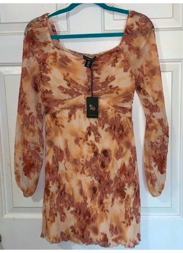 SINCERELY JULES Sun-kissed Earthy Dress NWT M - Picture 1 of 9