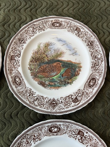 Masons Game Birds Plates 6 (Mallard, Partridge, Pheasant, Snipe, Quail, Grouse) - Picture 4 of 14