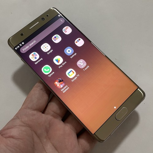 Original Used Phone For Samsung Galaxy Fe SM-N935S Korean Version Unlocked Gold - Picture 8 of 20