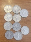 [10 Coin Lot] 90% Silver Roosevelt Dimes 1947 to 1964 - C