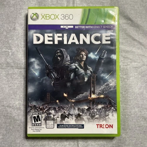 Defiance Microsoft Xbox 360 2013 CIB Tested