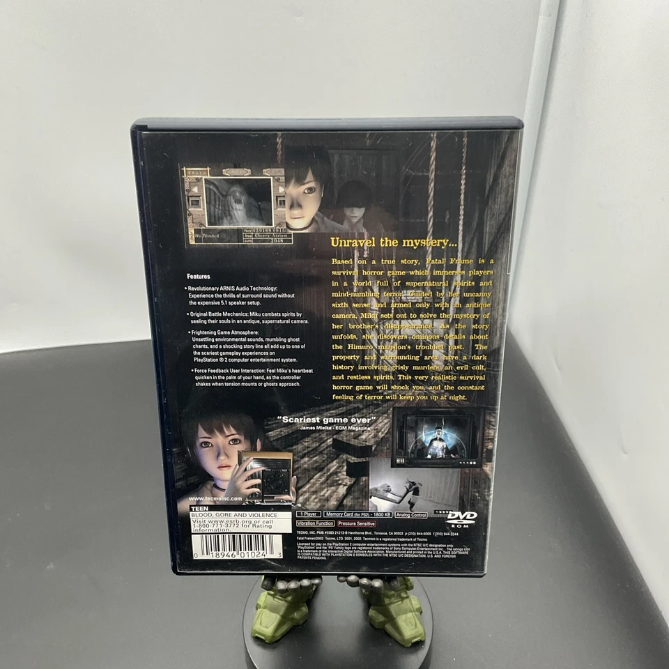 Fatal Frame (Sony PlayStation 2, 2002) Probado|Completo|CIB|EN MUY BUEN ESTADO|Envío el mismo día Foto 3 de 3