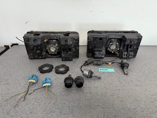 Faros europeos izquierdo y derecho Cadillac Brougham 1990-1992 OEM + 2 juegos de bombillas - Imagen 14 de 24