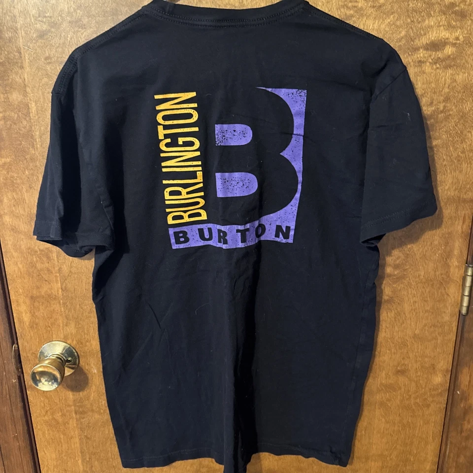Burton Burlington Shirt Mens Lg Short Sleeve Classic Crew Neck Lightweight Black - Image 2 of 4