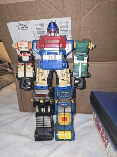 Vintage 1982 Japan Six Gods Godmars Combination Chogokin Popy Figure! US Seller!