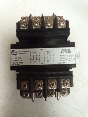 HPS-Hammond Power Solution 75Volt 50/60Hz Cat.No. PH75QR